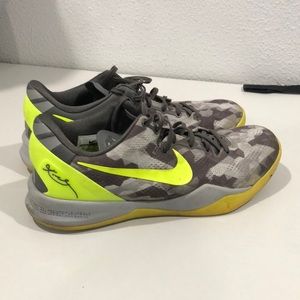 Nike Kobe 8 System “Grey Camo Volt”